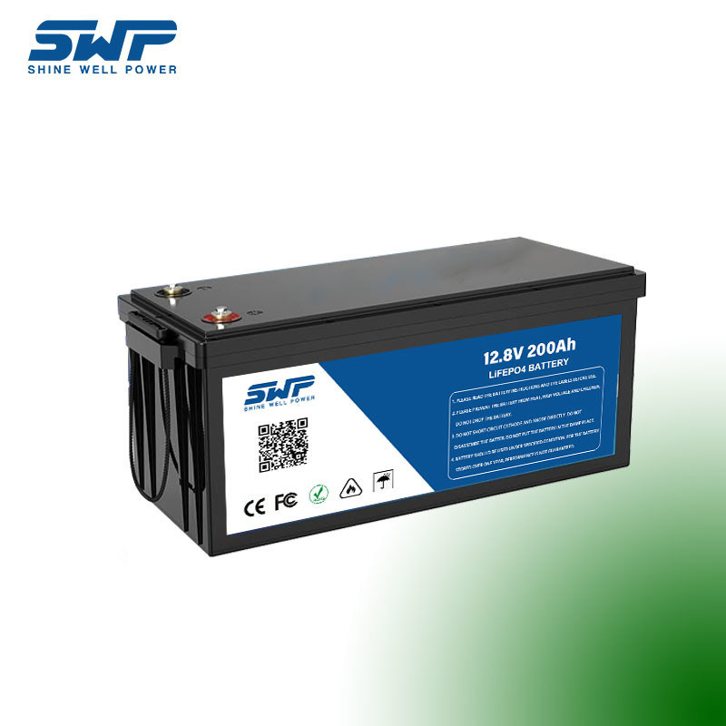SWP Lithium RV Battery Pack Charging Time 2-3 Hours Plastic Box Big ...